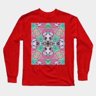 Acid Bath Mother of GOD 5 | meeting god | Mother Nature Mirror | Original Painting by Tyler Tilley Long Sleeve T-Shirt